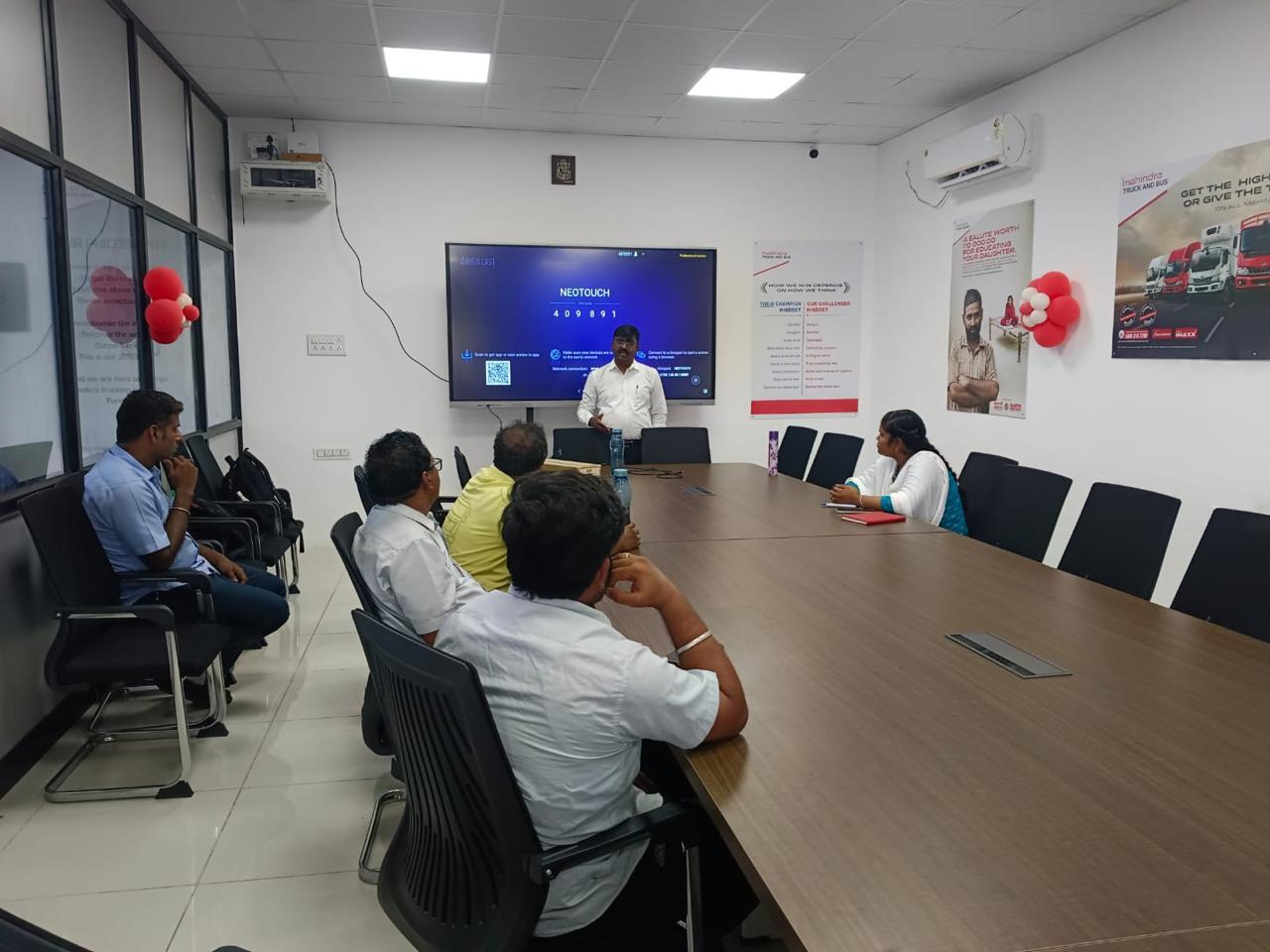 Dealer training session