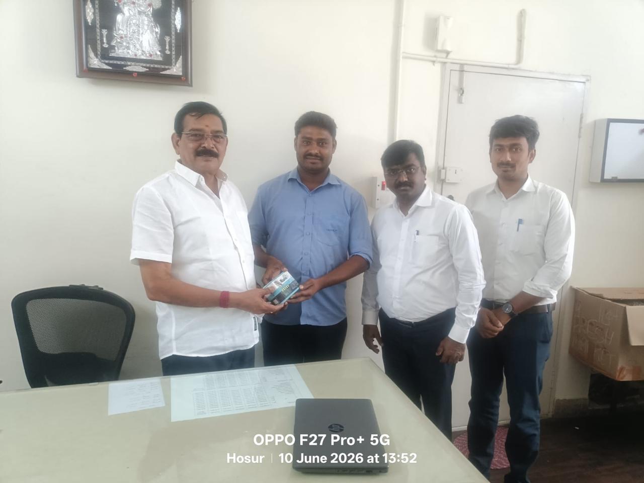 Another order collected at the dealer’s office