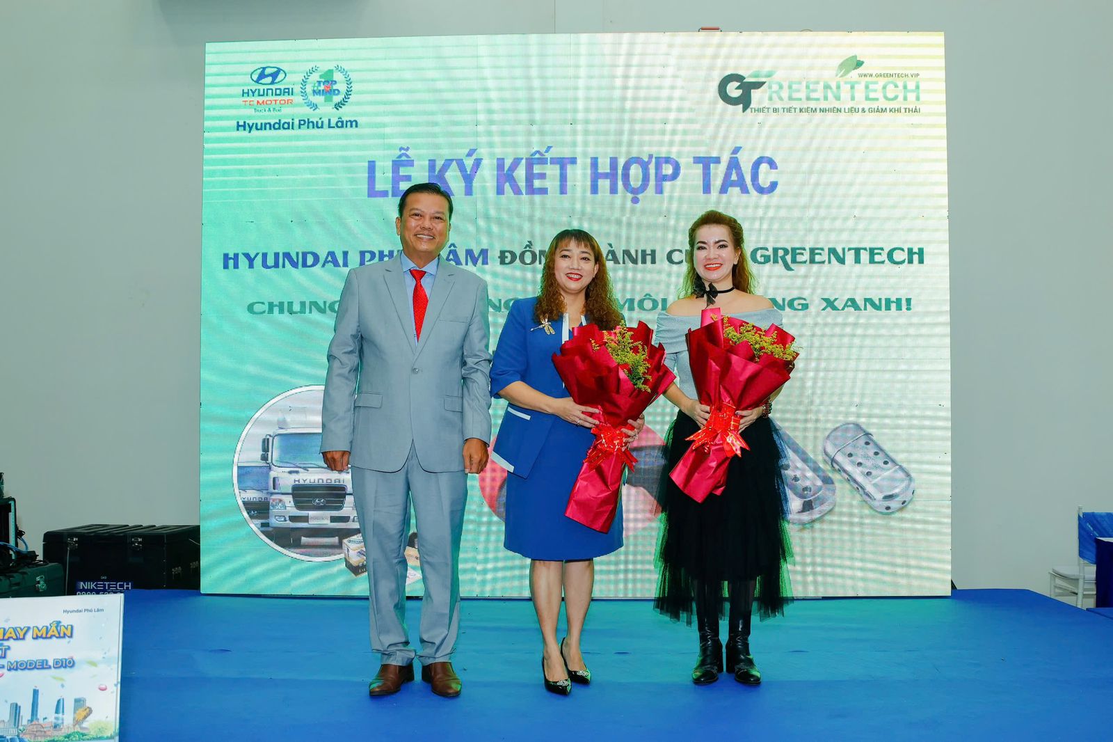 Hyundai Phú Lâm and Greentech sign a cooperation agreement, Ho Chi Minh City, 15 November 2024